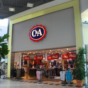 C&A prodejna 